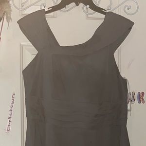 Steel grey bridesmaids dress, size 16, worn once